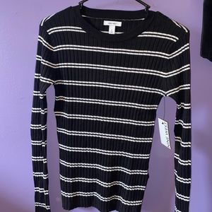 Nine West ribbed sweater.